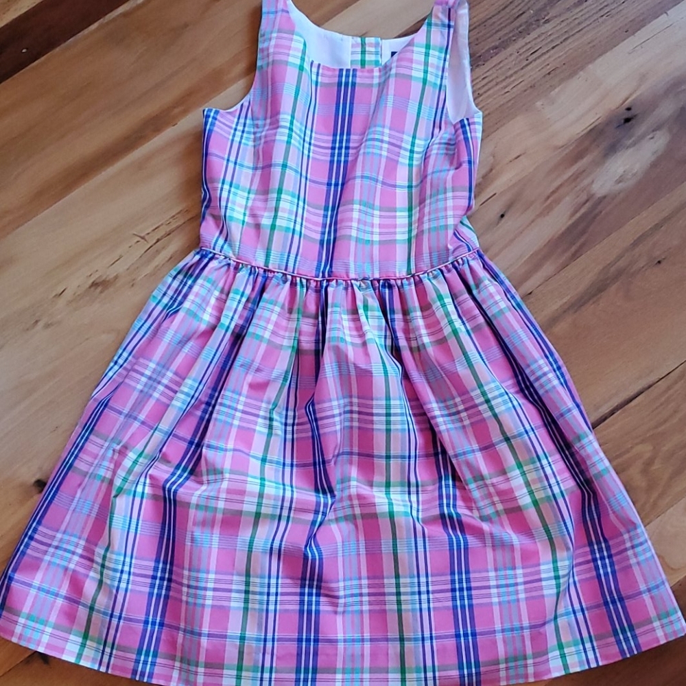 Ralph Lauren girls plaid dress